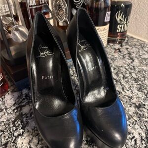 Christian Louboutin Black Stiletto Heels